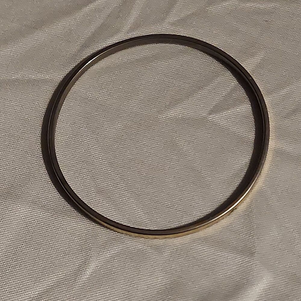 Monet Bangle Goldtone Bracelet Vintage